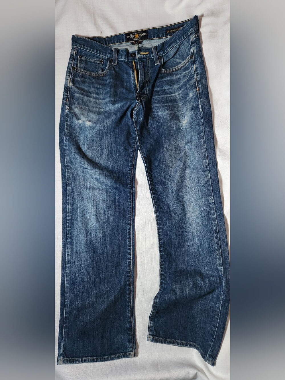 Lucky Brand Dark Wash Bootcut Jeans for Men